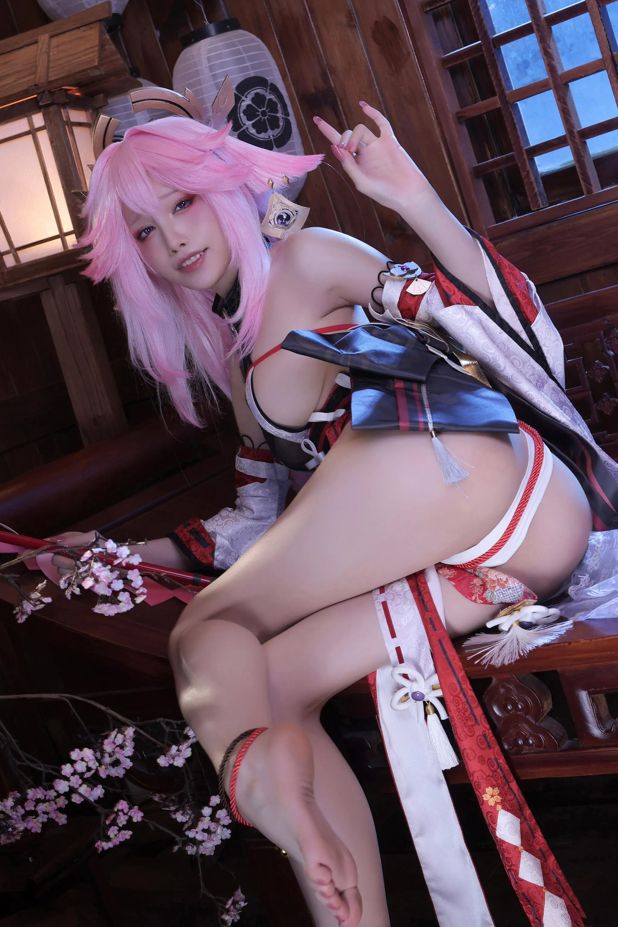 水淼Aqua – NO.128 新八重神子 [93P]插图7